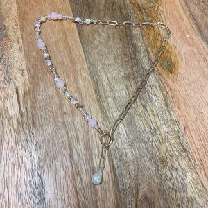 Pink and Gold Chain- Ann Taylor Necklace